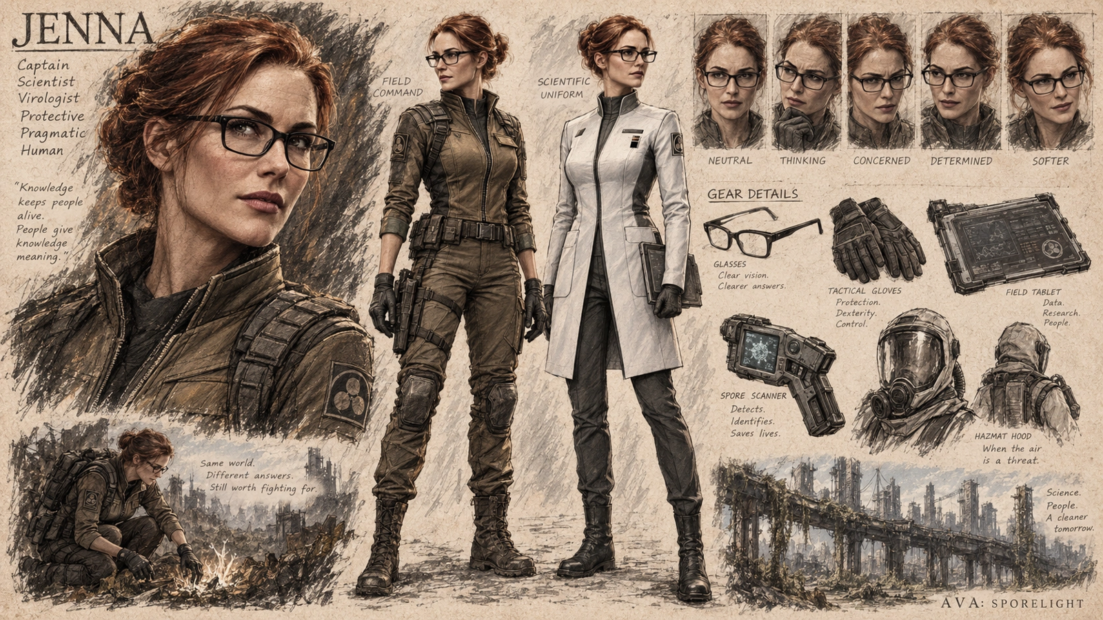 Jenna character sheet